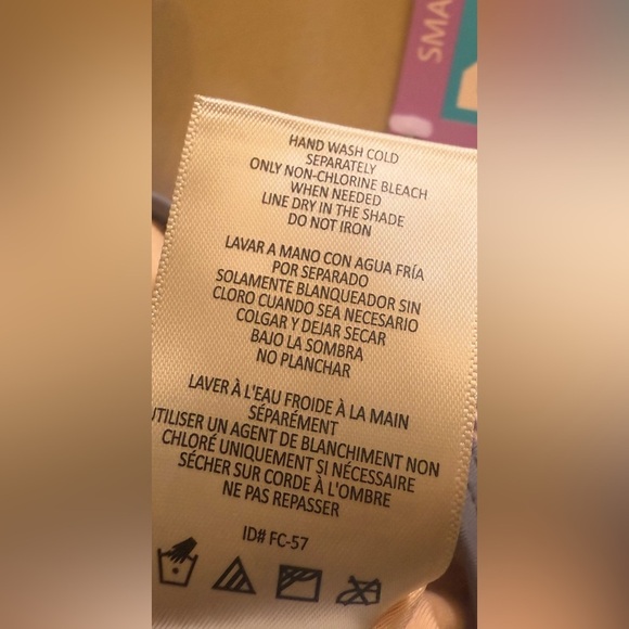 Free Country Striped Retro Bikini Swimsuit front High Waist High Cut Legs S-4/6 - Picture 11 of 14